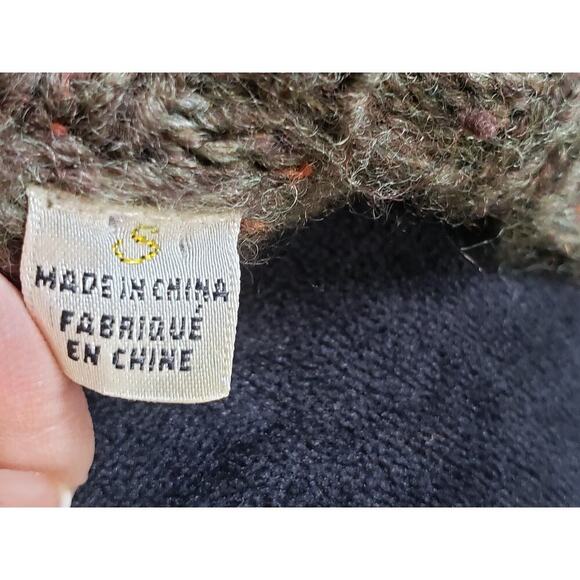 Charlie & Robin Sweater Womens Small Green Wool Long Sleeve Crew Neck Pullover - Picture 6 of 12